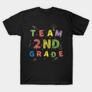 Team 2st Grade First Day of School T-Shirt